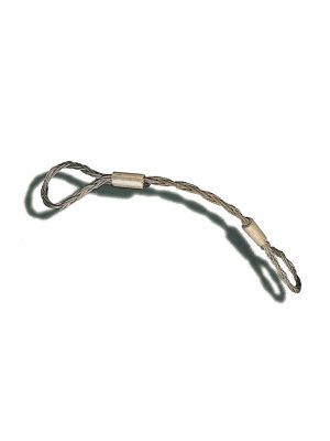 Kvadratflettet wirestrop fremstillet af formlagt Aircraft Cable i konstruktionen 7×7 eller 7×19