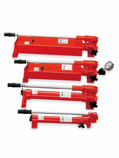 Håndpumpe for enkeltvirkende hydraulisk donkraft – type HPS