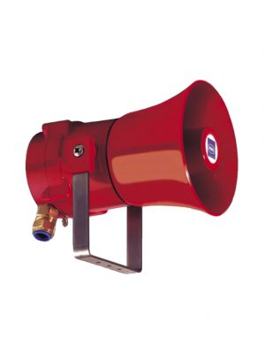 Signalhorn med tre forskellige signal sekvenser, som kan blive styret fra en ekstern afbryder