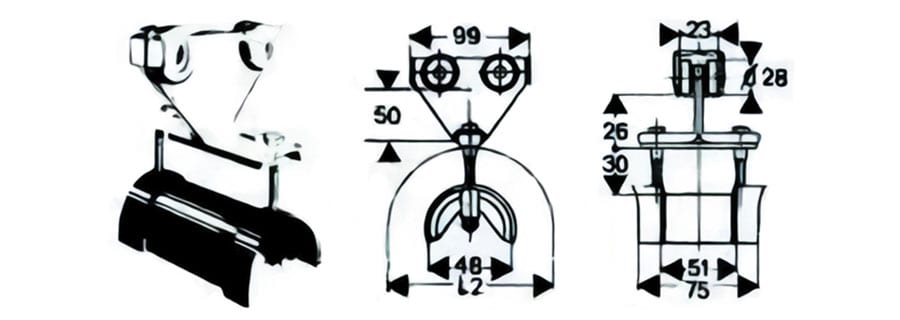 Max Fodgaard - Normaf 300 - Kabelvogn for fladkabel N399-4260