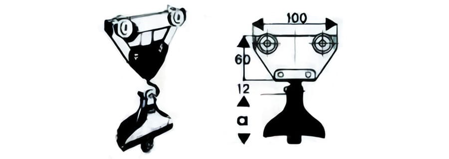 Max Fodgaard - Normaf 300 - Kabelvogn for rundt kabel N3100-T